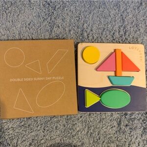 Lovevery Double-Sided Sunny Day puzzle — NEW